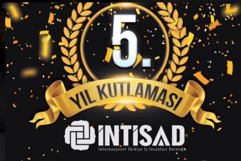 İNTİSAD 5. YIL KUTLAMA ORGANİZASYONU DAVETİ