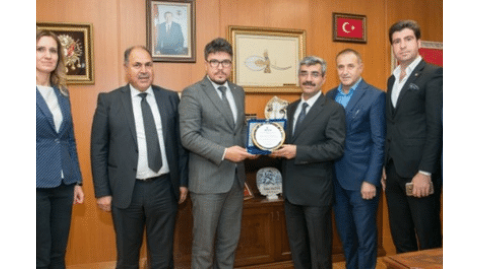 Sgk Başkanı Dr. Mehmet Selim Bağlı Bey'i Ziyaret
